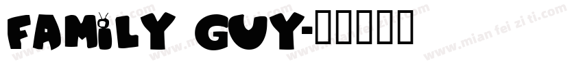 Family Guy字体转换